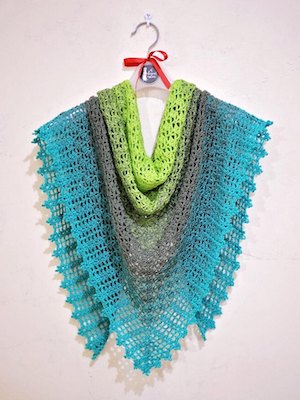 Gevin Grace Shawl Crochet Pattern by D Elegant Ermine