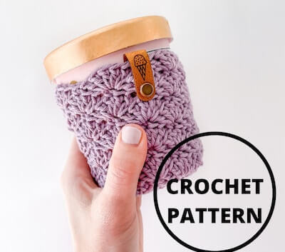 Ice Cream Cozy Crochet Pattern by Whimsical Winnie