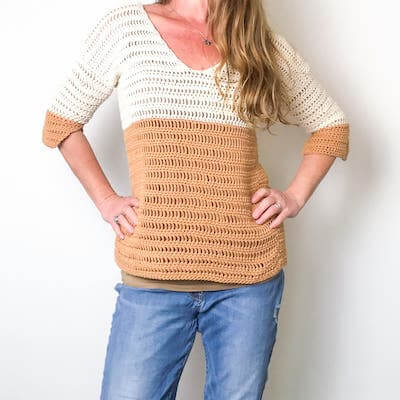 Vega Sweater Crochet Pattern by Stardust Crochet
