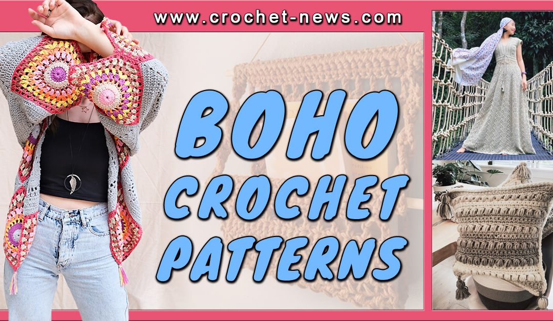 21 Boho Crochet Patterns