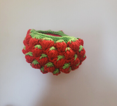 Strawberry Coin Purse Crochet Pattern by GoodiesnStitches