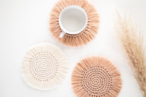 Boho Crochet Coasters And Placemats Pattern by For The Frills