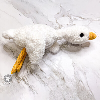 Bruce, The Goose Crochet Pattern by The Friendly Red Fox