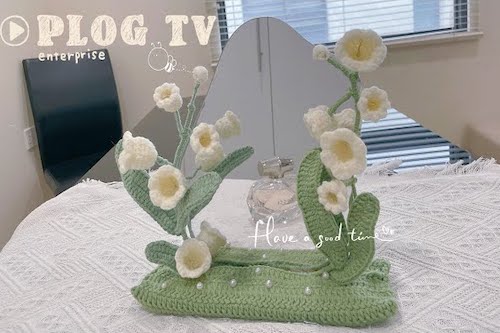 Crochet Lily Of Mirror Cover by Hanhhanh TV