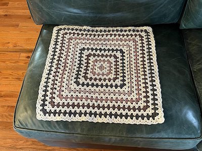 Granny V Stitch Crochet Pet Blanket Pattern by Pattern And Craft