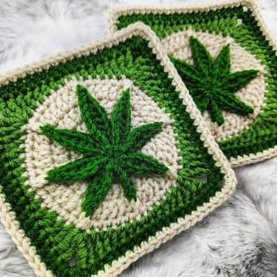 Mary Jane Granny Square Crochet Pattern by Woman Walking A Wire