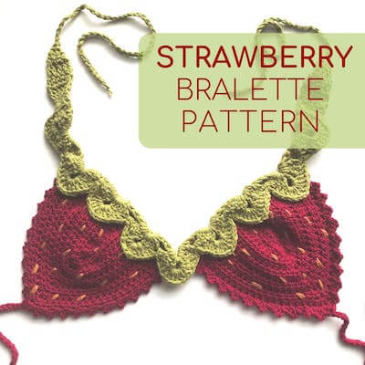 Strawberry Crochet Top Pattern by Knot For U Crochet