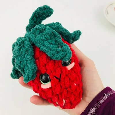 Stuart, The Strawberry Crochet Pattern by Shield Maiden Crochet