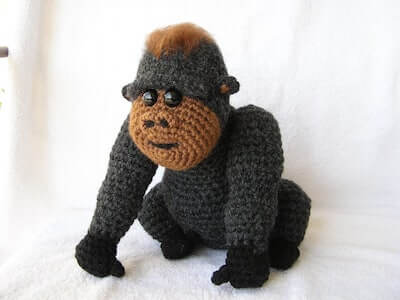 Baby Gorilla Crochet Pattern by Bvoe668