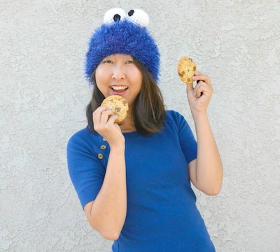 Cookie Monster Hat Crochet Pattern by Ami Amour