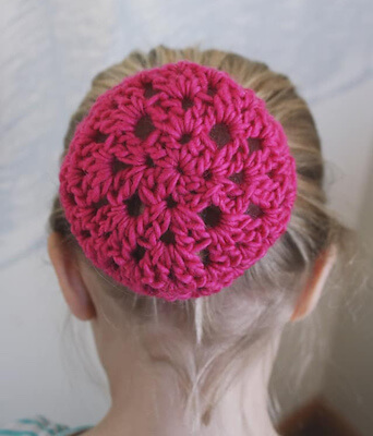 Crochet Ballet Bun Covers Pattern by Firefly Hook