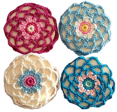 Crochet Bun Cover Pattern by Elealinda Design