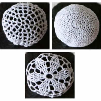 Crochet Bun Covers Pattern by Crochet Spot Patterns