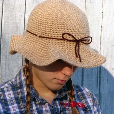 Crochet Scarecrow Hat Pattern by Crochet Spot Patterns