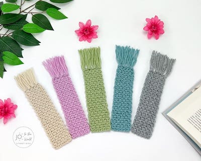 Easy Crochet Bookmark Pattern by Jo To The World Creations