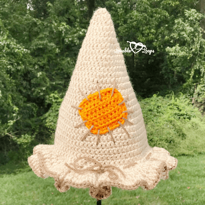 Easy Crochet Scarecrow Hat Pattern by Lovable Loops
