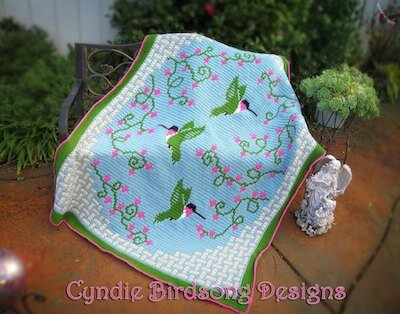 Happy Hummingbirds Crochet Pattern by Cyndie Birdsong