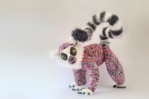 Lunar, The Lemur Crochet Pattern by Projectarian