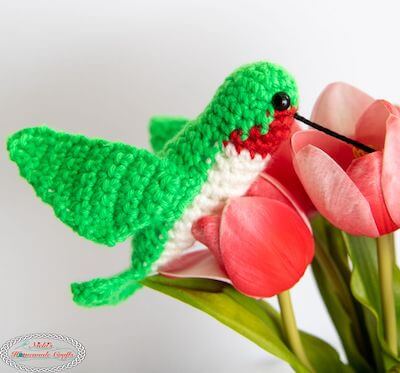 Realistic Crochet Hummingbird Pattern by Nicki’s Homemade Crafts