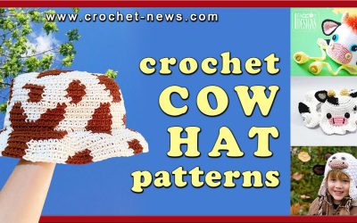 10 Crochet Cow Hat Patterns
