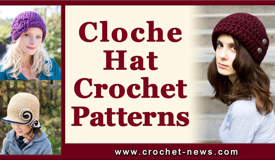15 Cloche Hat Crochet Patterns