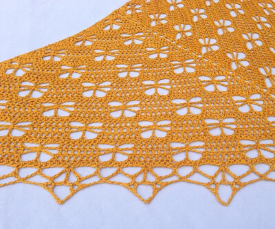 crochet butterfly stitch tutorial