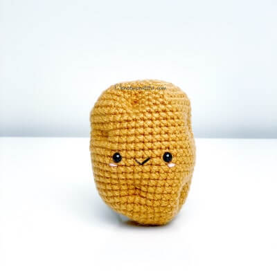 Crochet Spud The Potato Pattern by Knot Monster
