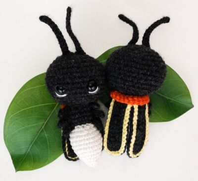 Flicker the Firefly Crochet Pattern by TheresasCrochetShop