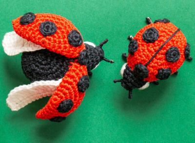 Ladybug Amigurumi Crochet Pattern by Stella’s Yarn Universe