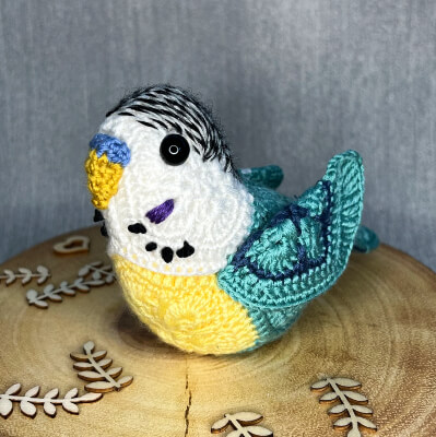 Crochet Parakeet Pattern by CuteCrochetBySarahB