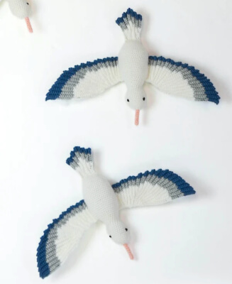 Swift Crochet Seagull Free Pattern by Premier Yarns