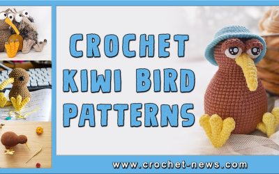 10 Crochet Kiwi Bird Patterns