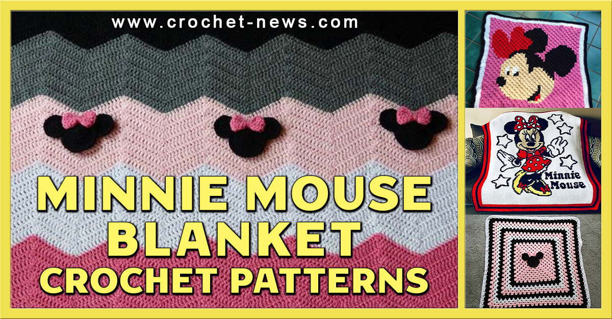 Crochet Minnie Mouse Blanket Patterns