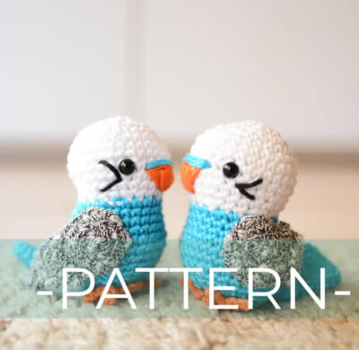 Parakeet Crochet Pattern by MissBajoCollection