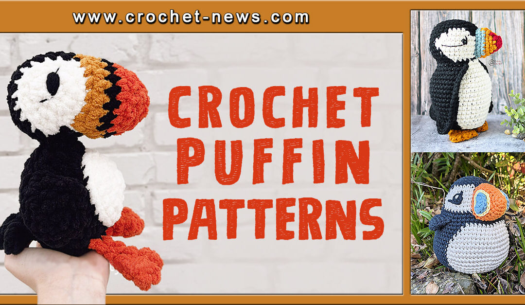 10 Crochet Puffin Patterns