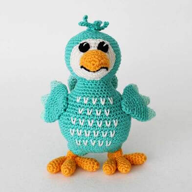 Amigurumi Crochet Dodo Pattern by My Crochet Chums