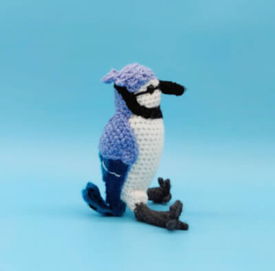 Blue Jay Crochet Pattern by KatyasYarnBois