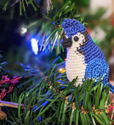 Crochet Blue Jay Pattern by KAPCrochet