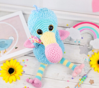 Crochet Dodo Bird Pattern by SweetOddityArt