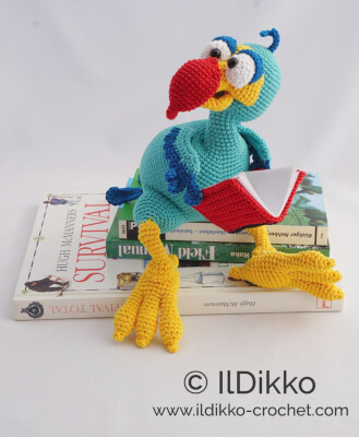 Didi the Dodo Amigurumi Pattern by iLDikko