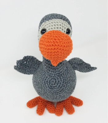 Dodo Amigurumi Crochet Pattern by HookedbyKati