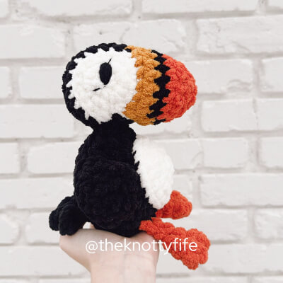 MINI Perceval Puffin Amigurumi Pattern by JunebugandJames