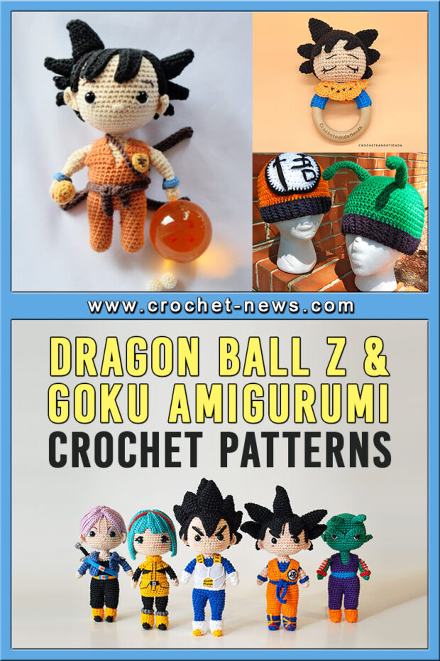 Dragon Ball Z and Goku Amigurumi Crochet Patterns