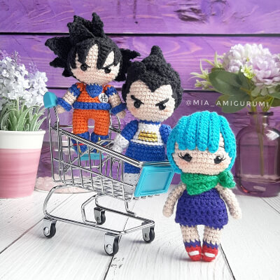 Dragon Ball Z Amigurumi Patterns by MIAmigurumiPatrones