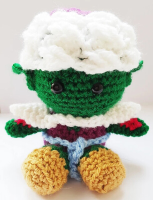 Piccolo Dragon Ball Crochet Amigurumi Pattern by Natalie Smith