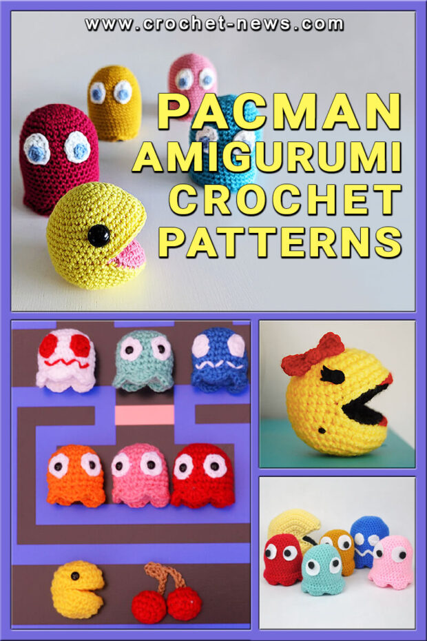 Pacman Amigurumi Crochet Patterns