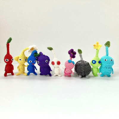 5 Pikmin Crochet Patterns