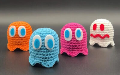 10 Pacman Amigurumi Crochet Patterns