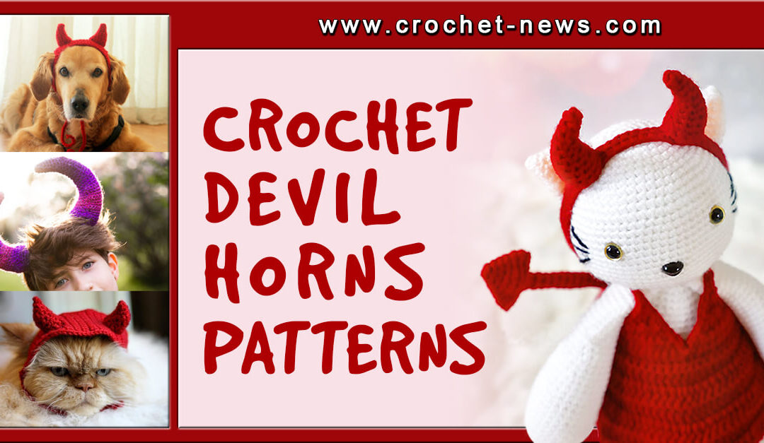 12 Crochet Devil Horns Patterns