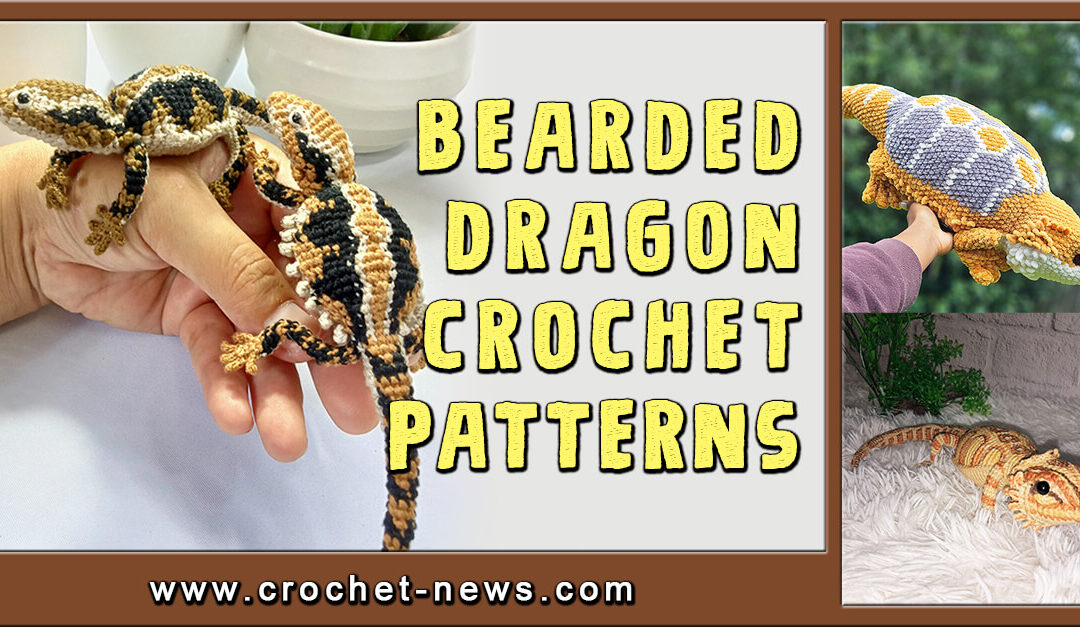 9 Bearded Dragon Crochet Patterns